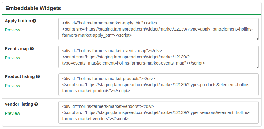 Embedding Widgets Pane