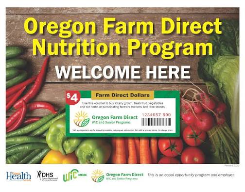 Oregon Farm Direct Dollars