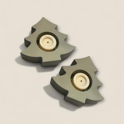 Christmas Tree Candle Holder
