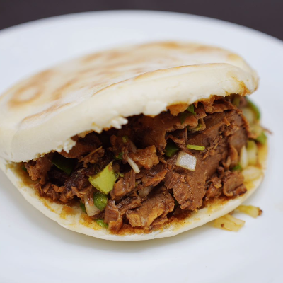 Beef Brisket Roujiamo (Chinese Burger)