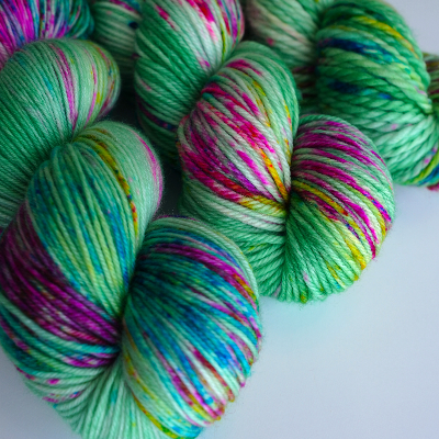 Undersea Garden Hand Dyed Yarn