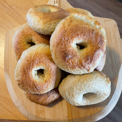 Sourdough Bagels