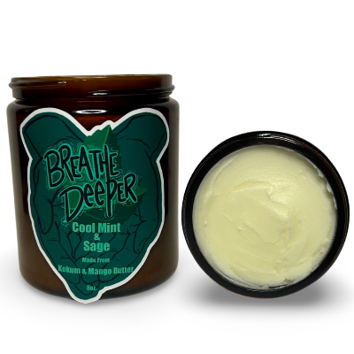 "Breathe Deeper" Body Butter- Cool Mint & Sage