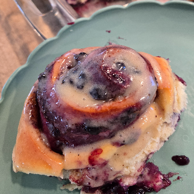 Blueberry Cinnamon Rolls