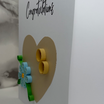 Congratulations - Wedding Or Engagemnt Card