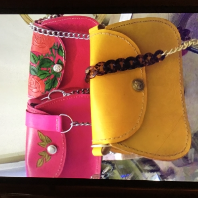 Detroit Majestic Trees/ Full Grain Leather Purses, Messenger Bags  And Belts