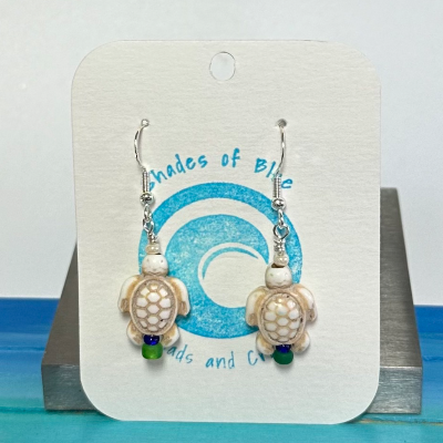 Turquoise/Fish Earrings