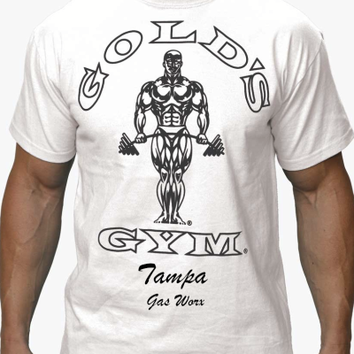 Train Stringer Tank  Gold's Gym Tampa Gas Worx