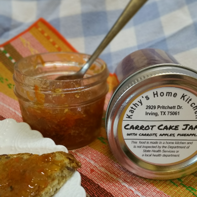Carrot Cake Jam (8 Oz. Jar)
