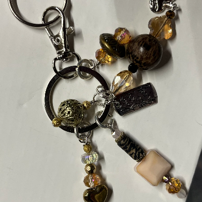 Designer Beaded Keychains