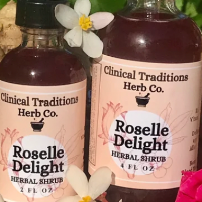 Roselle Delight: Herbal Shrub