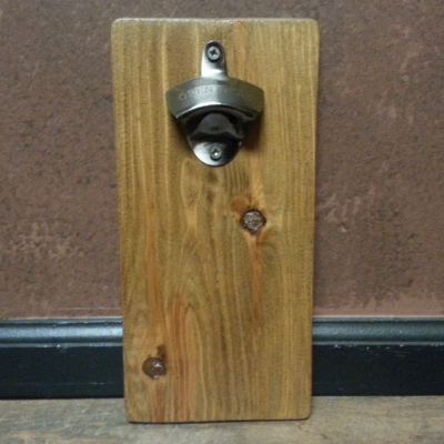 Bottle Opener With Magnetic Cap Catch