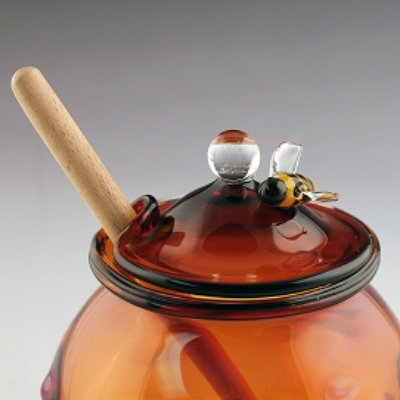 Honey Pot With Bee
