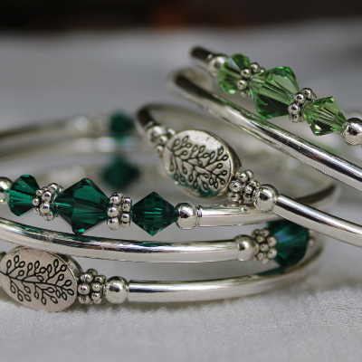 Handmade  Birthstone Sterling Silver Neclaces