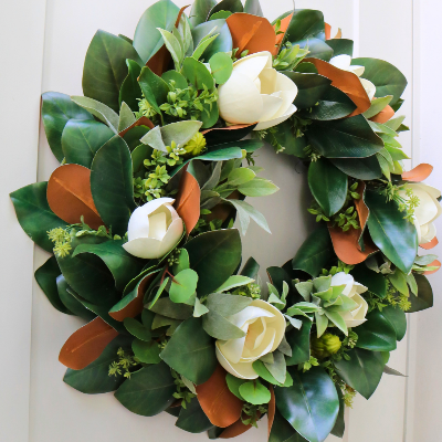 Southern Magnolia Wreath