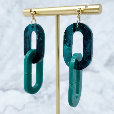 Laser Cut Acrylic Earrings