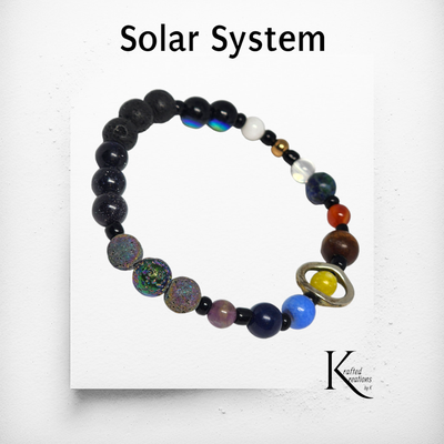 Solar System Bead Bracelet