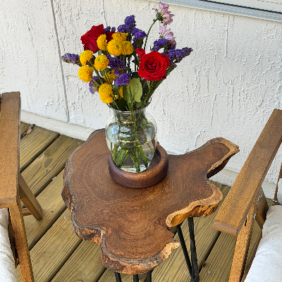 Matching Teak Endtables