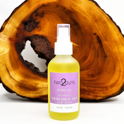 Body Oil /Sexy Black Dress