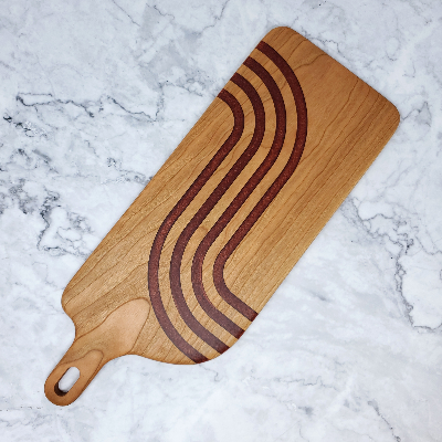 Wood And Resin Charcuterie Board