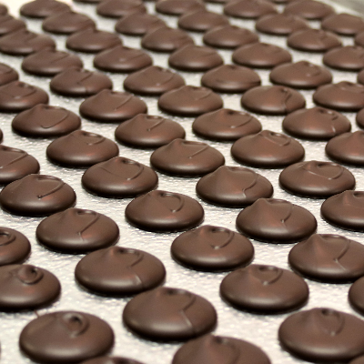 Plain Dark Chocolate Drops - Not So Plain!