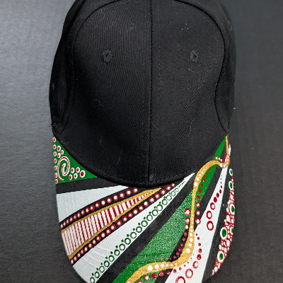 Handmade Hand Painted Ball Caps