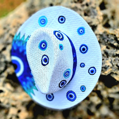 Mandala Hat Turkish Eyes