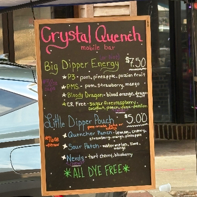 Crystal Quench Mobile Bar