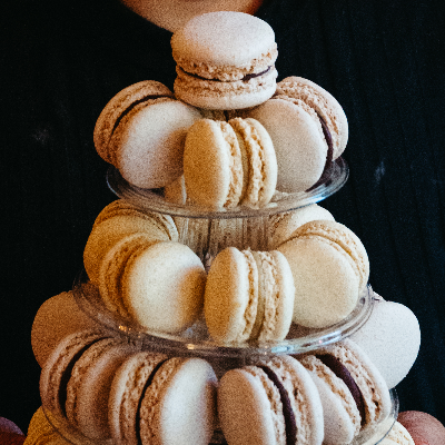 French Macarons W/ Ganache (Vegan) (Gf)