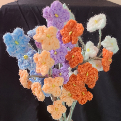 Assorted Crochet Flowers