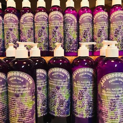 All Natural Lavender & Chamomile Shampoo & Conditioner (2 Sizes)