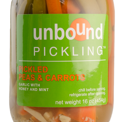 Pickled Peas And Carrots, Unbound Pickling