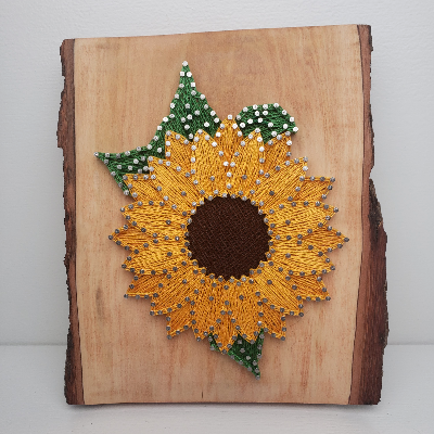 Sunflower String Art