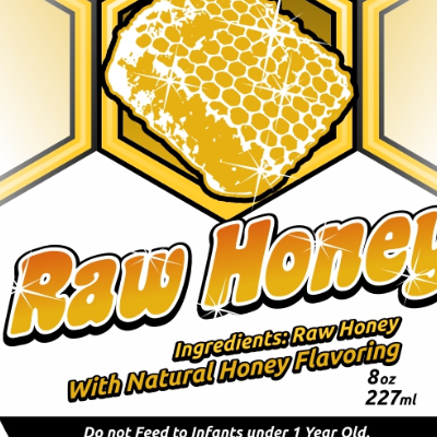 1 Lb Raw  Clover Honey