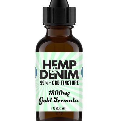 Hemp & Denim 1800mg Gold Formula Cbd