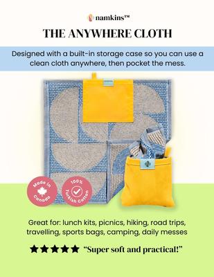 Namkins: The Anywhere Cloth
