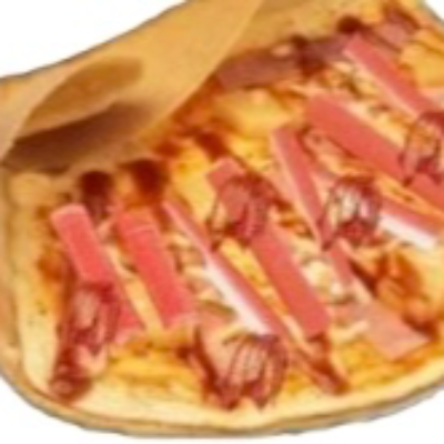 Ham+Crab Stick+Cheese Crepe