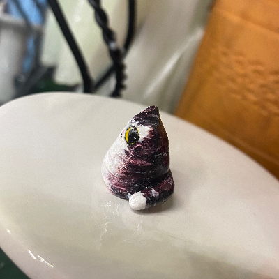 Miniature Cat Sculpture