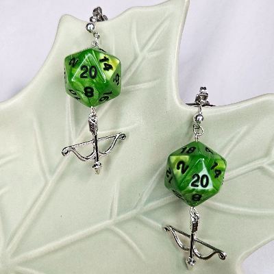 Nerdy Interests And Hobby Dangle Earrings