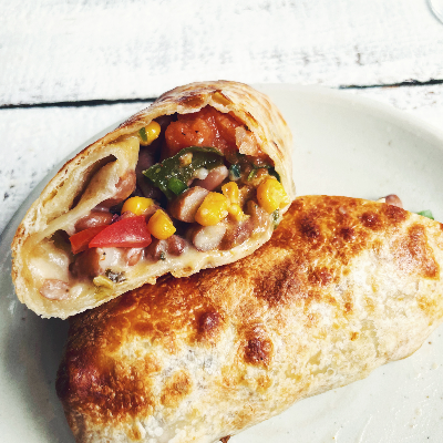 Vegan Spicy Bean Burrito
