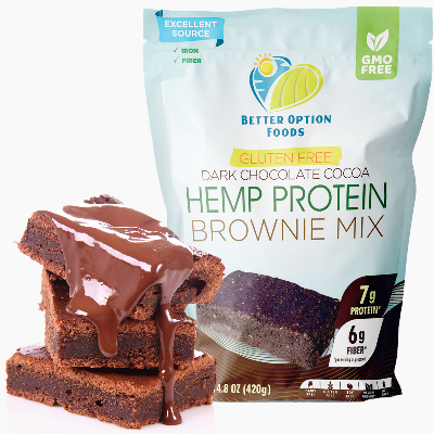 Hemp Protein Brownie Mix