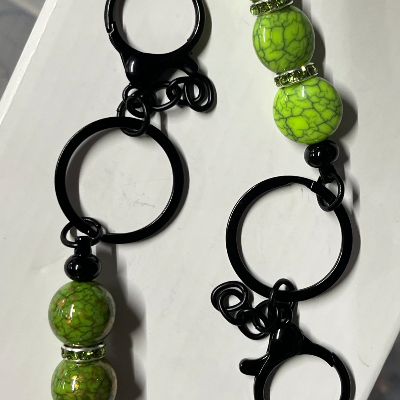 Designer Beaded Keychains