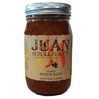 Juan O'Sullivan's Gourmet Medium Salsa