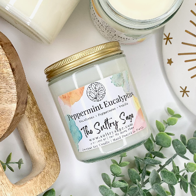Peppermint Eucalyptus Coco-Soy Candle