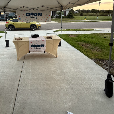 Market Booth Setup