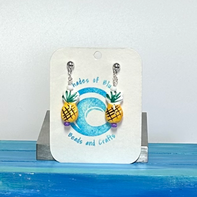 Turquoise/Fish Earrings