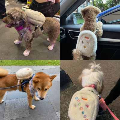 Ruffsack Handmade Dog Backpack With Harness – Finny Fur