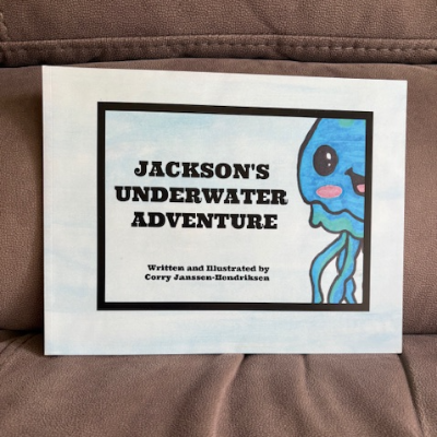 "Your Name" Underwater Adventure - Book 'N Buddy Combo