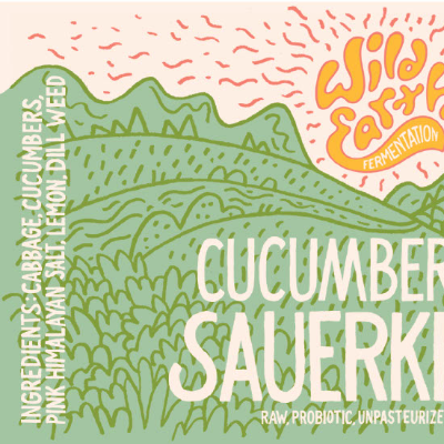 Cucumber Dill Sauerkraut