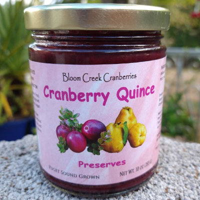 Cranberry Quince Preserves
